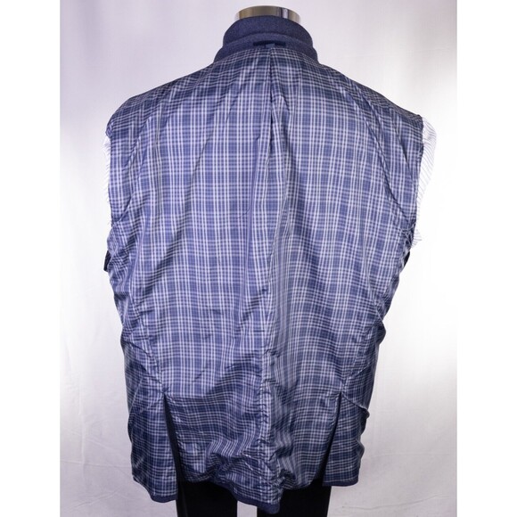 Jos A Bank 1905 Solid Blue Sz 52R/S Sport Coat Jacket Blazer Two Button Wool - Picture 12 of 13